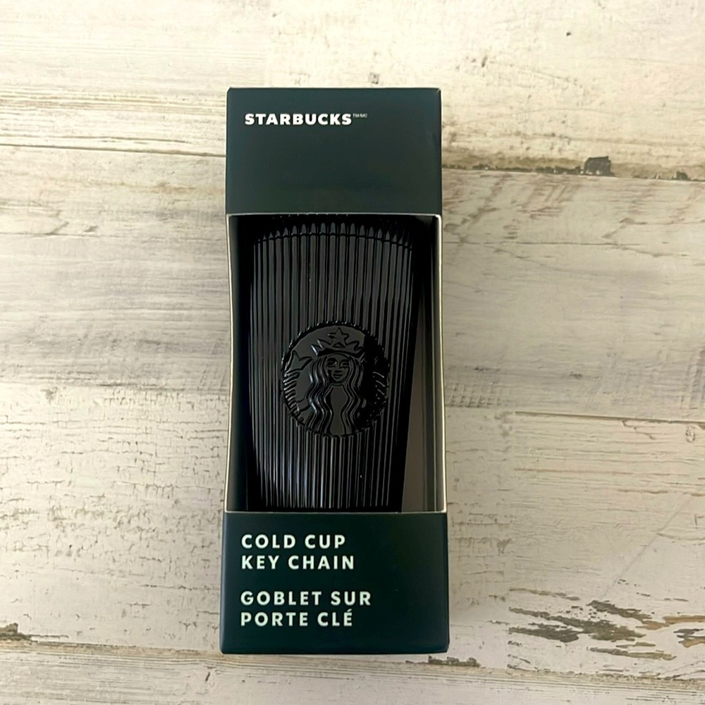 NIB Black Starbucks 2024 Keychain - Picture 2 of 5